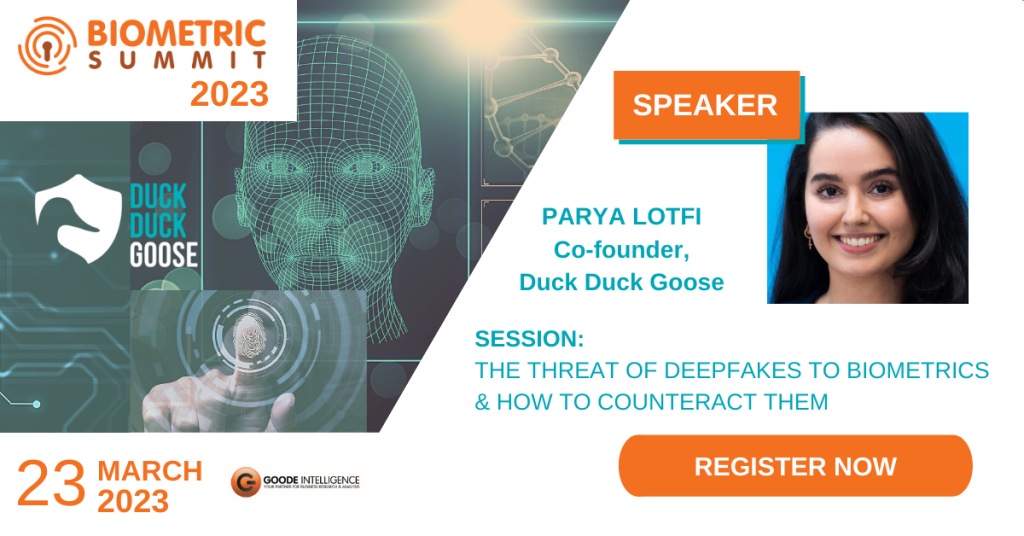 Speaker Announcement – Parya Lotfi Duck Duck Goose | Goode Intelligence